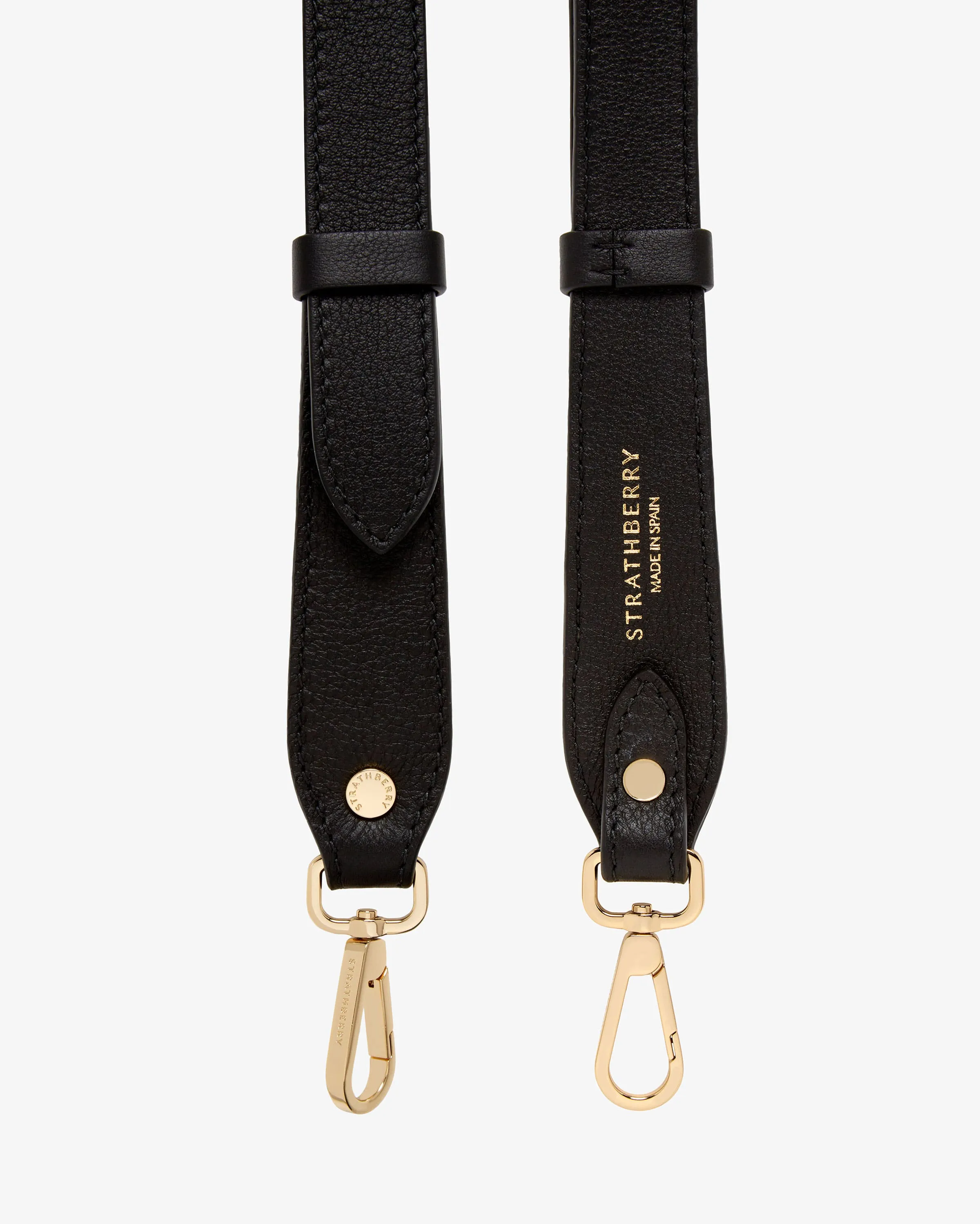 Adjustable Leather Strap - Black