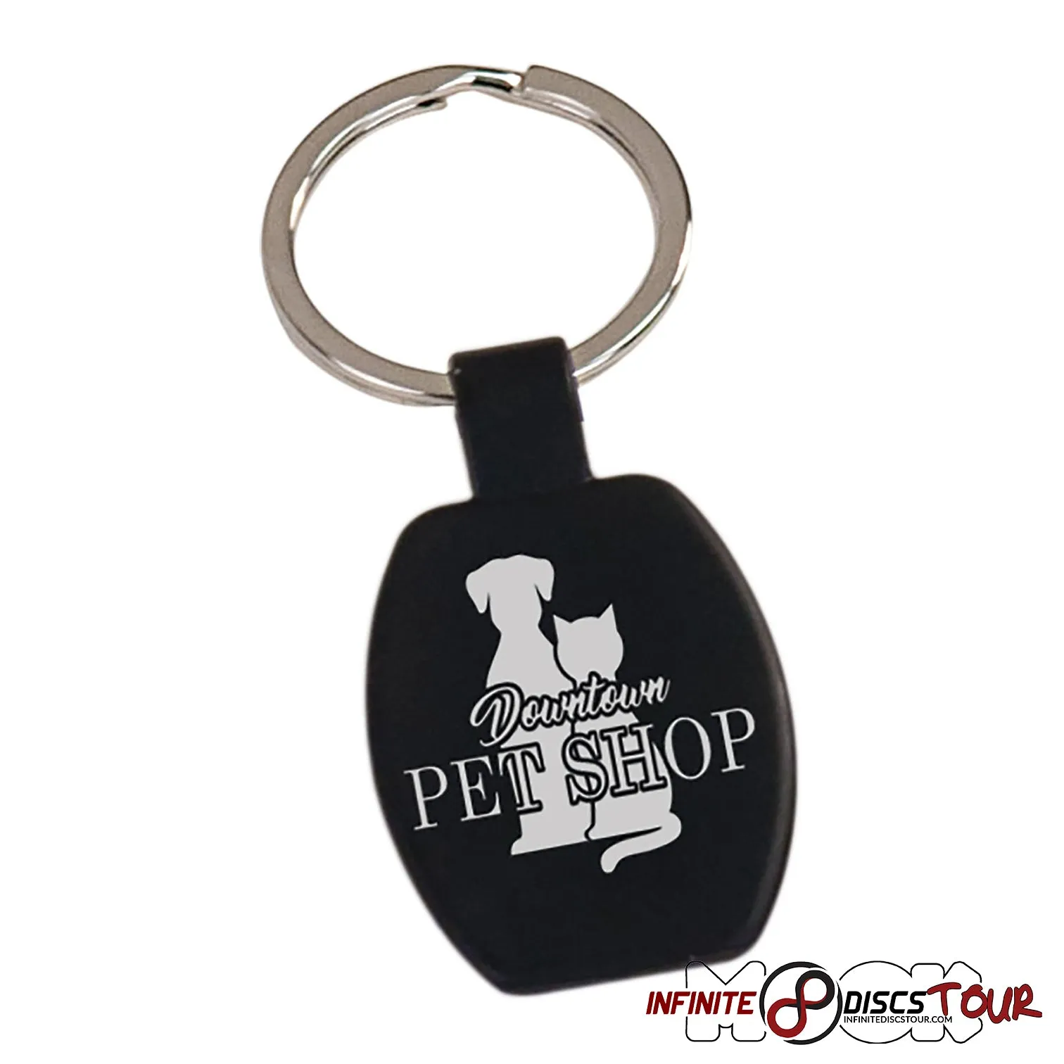 Aluminum Keychain Bag Tag