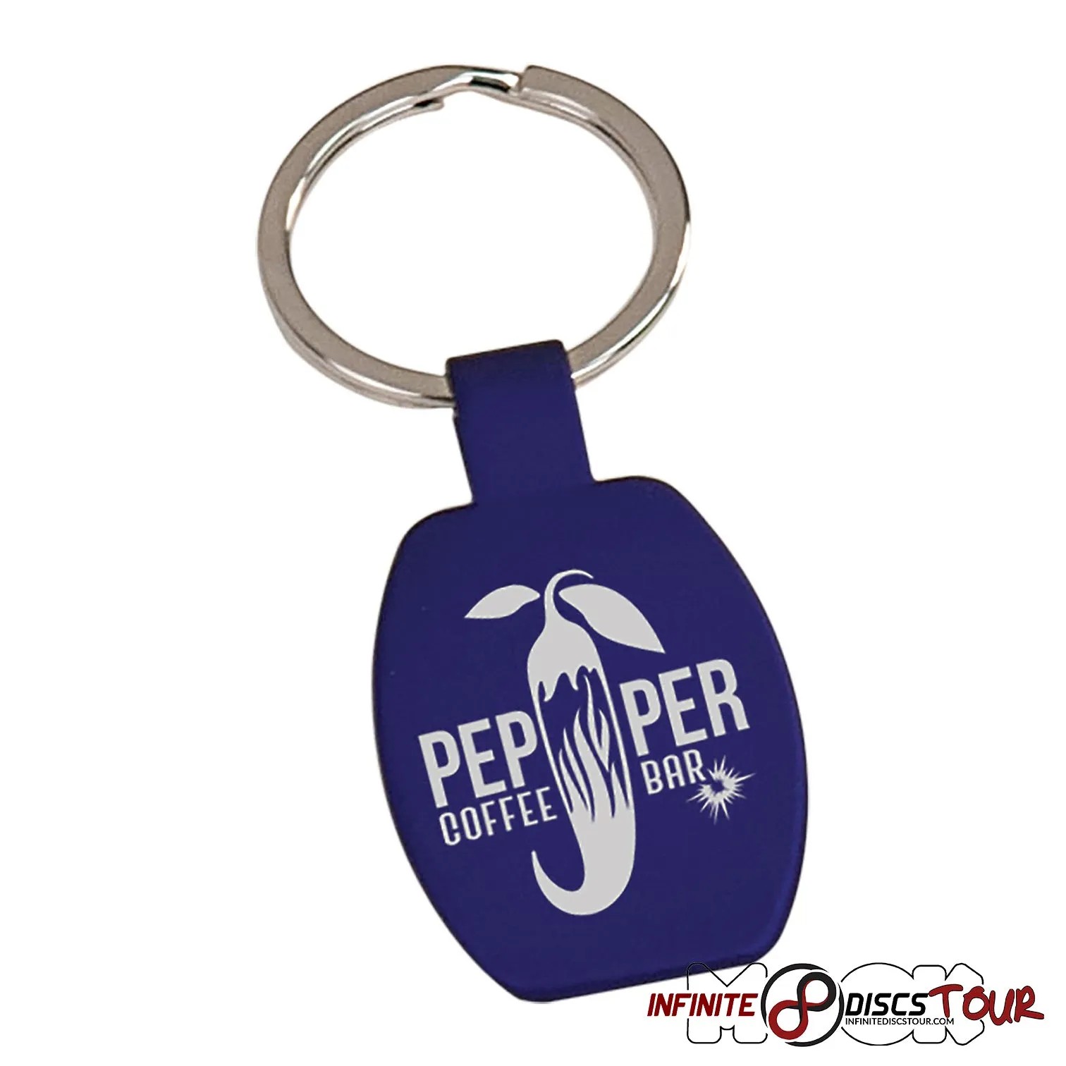 Aluminum Keychain Bag Tag