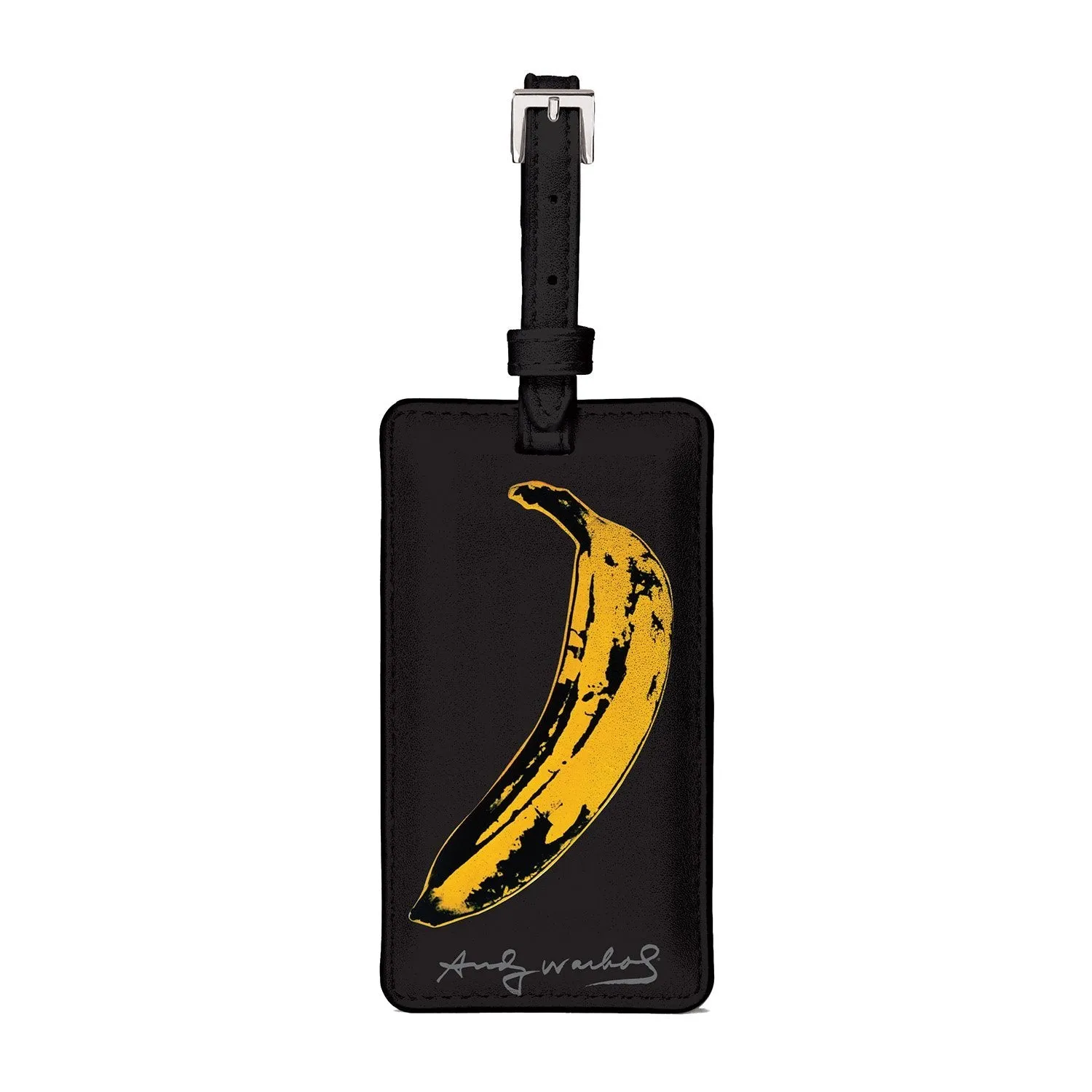 ANDY WARHOL BANANA LUGGAGE TAG