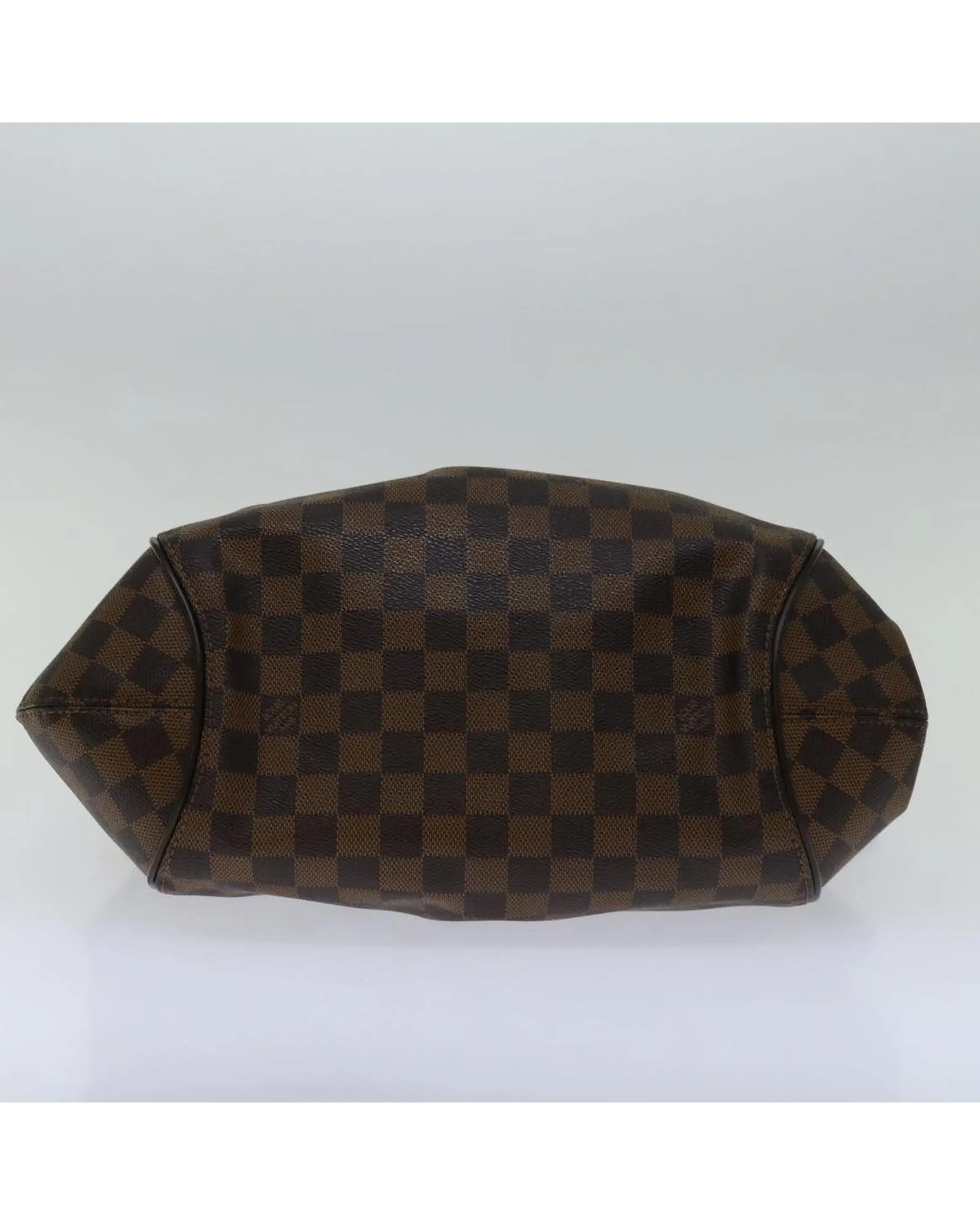 Authentic Louis Vuitton Damier Ebene Shoulder Bag with Flap Closure