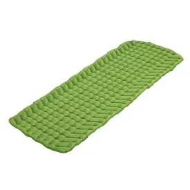 Bestway WanderLite Large Rectangular Sleeping Air Pad with Storage Bag, Green