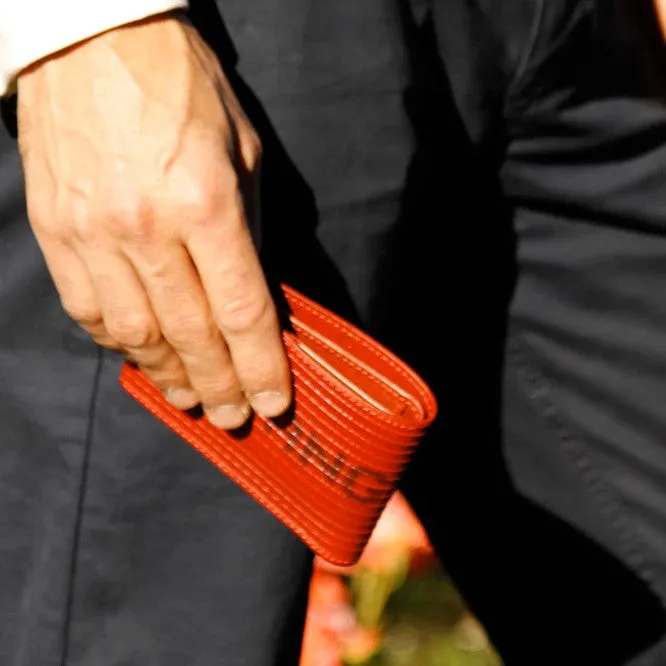 Billfold Wallet Coin Pocket Made Of  British Reclaimed Firehose /Parachute Silk