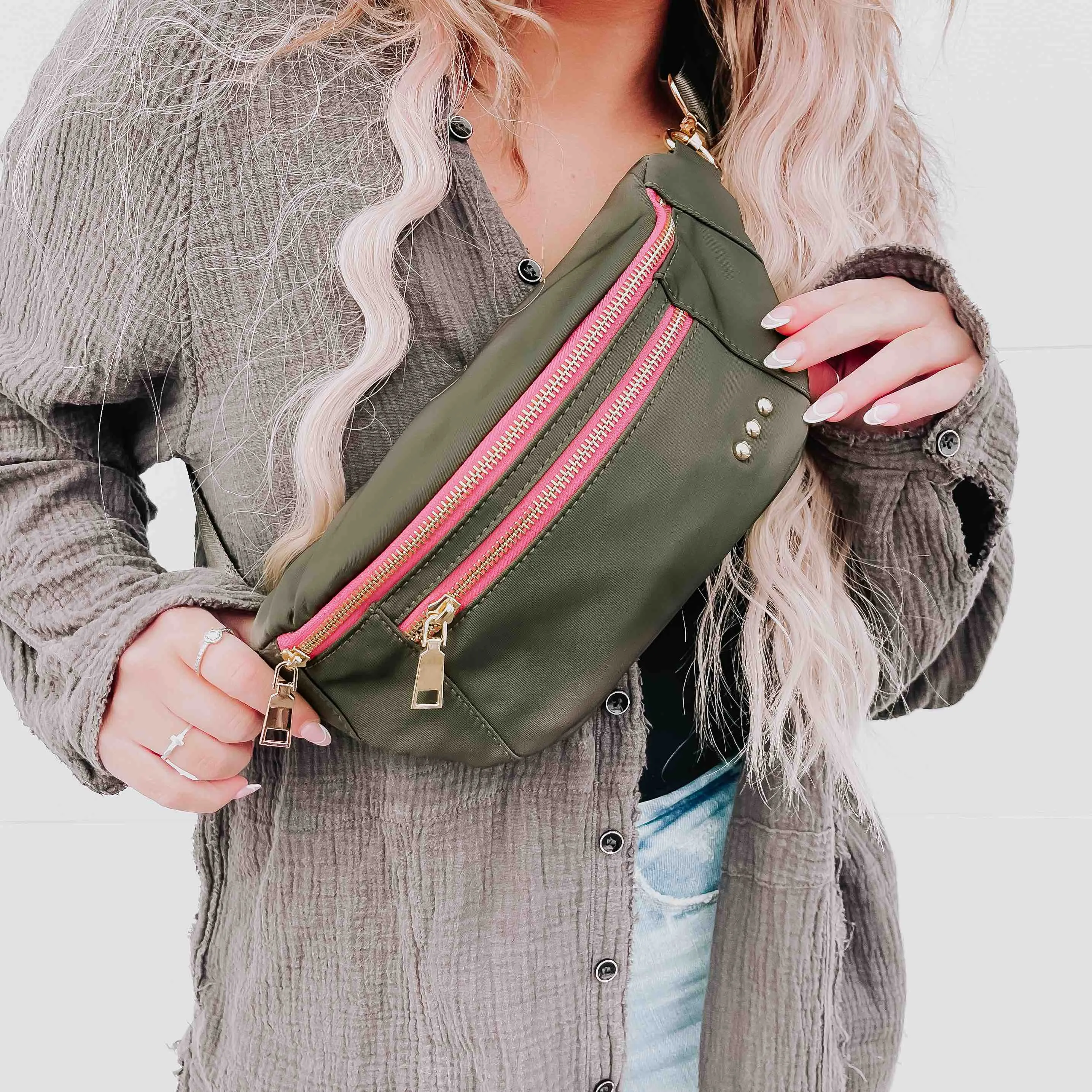 Blakely Bum Bag - Olive