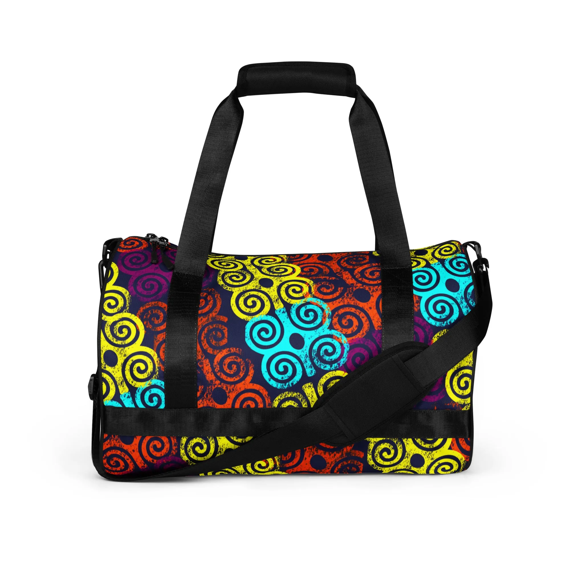 Bubalapa Courage Spiral All-over print gym bag