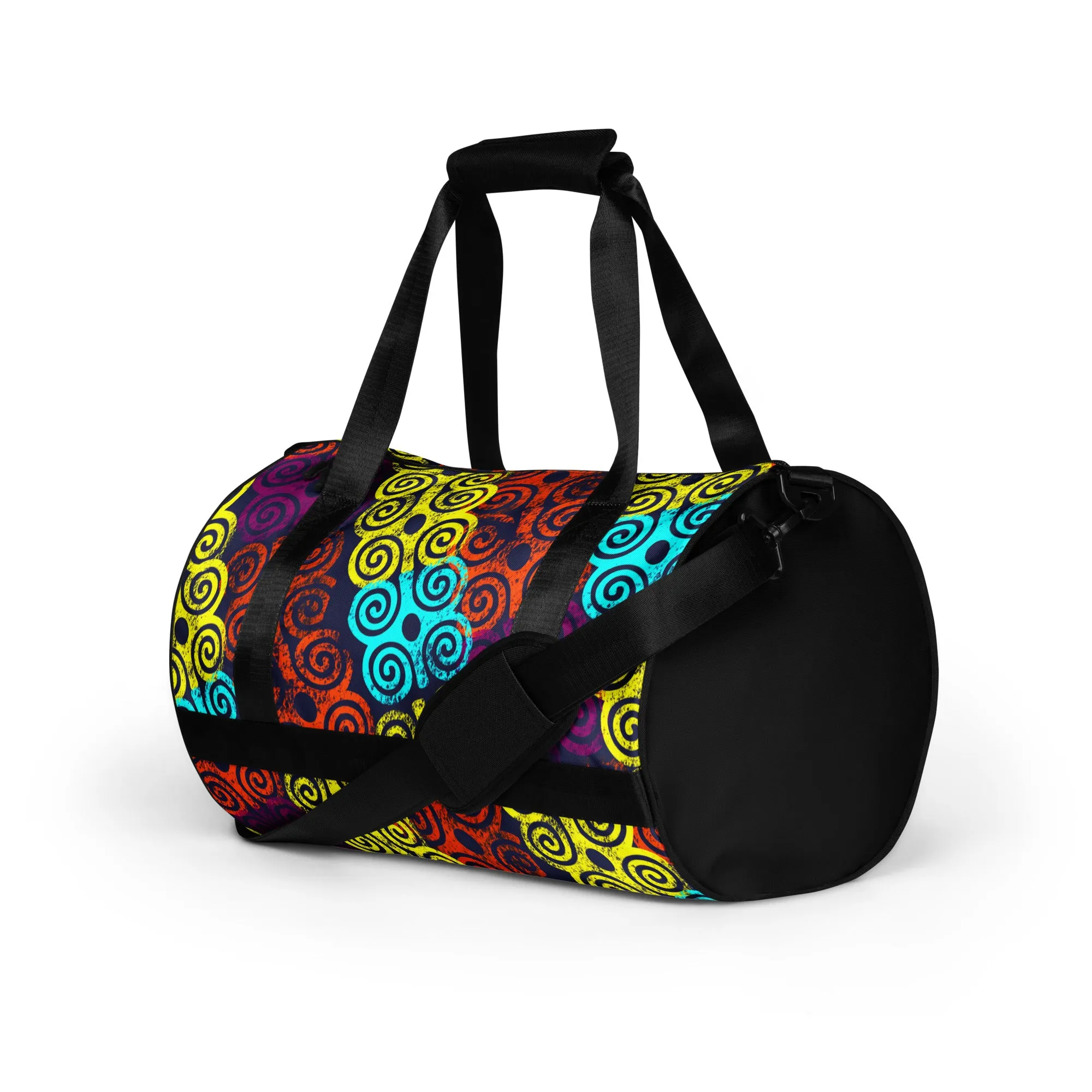 Bubalapa Courage Spiral All-over print gym bag