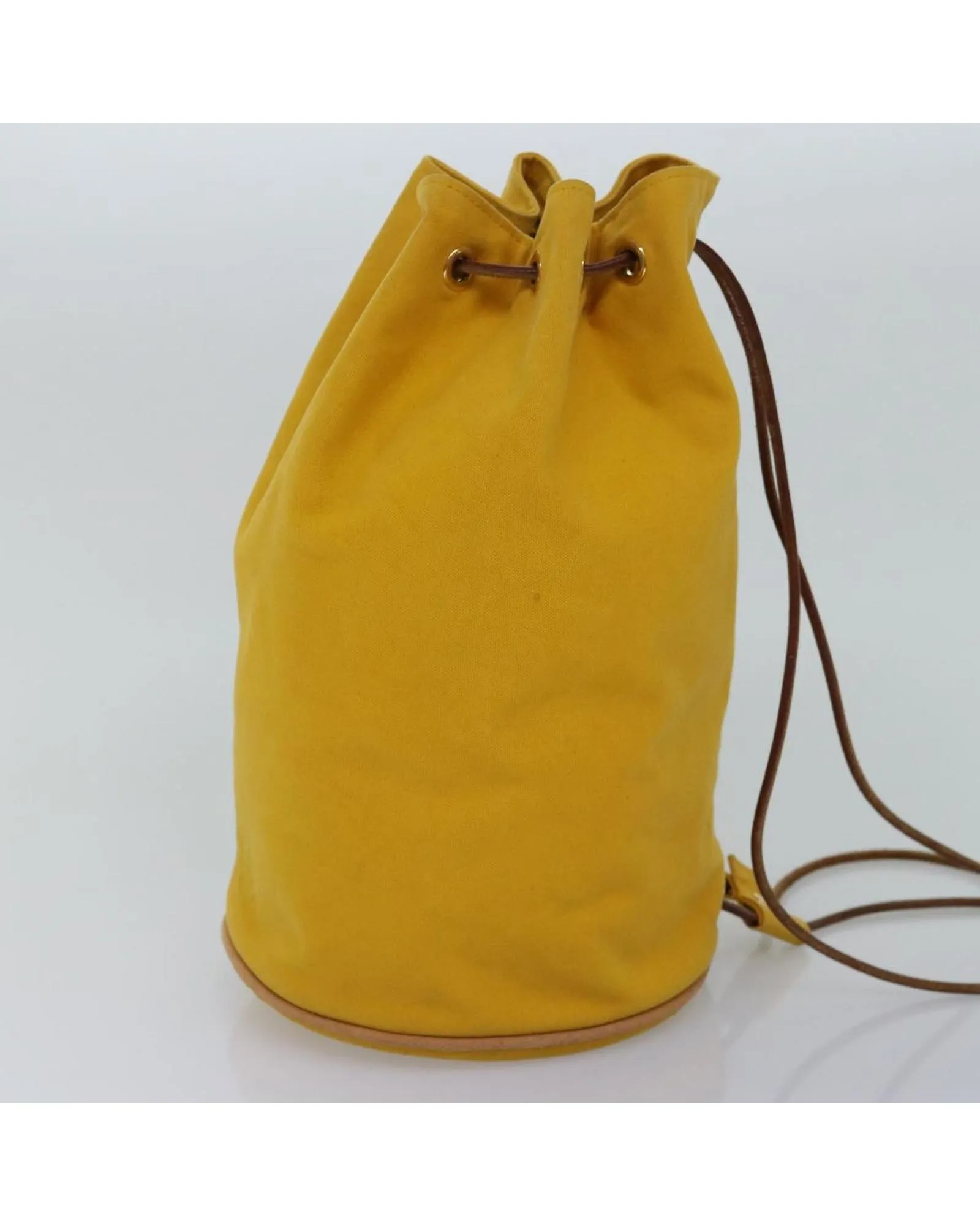 Canvas Shoulder Bag with Flap Closure