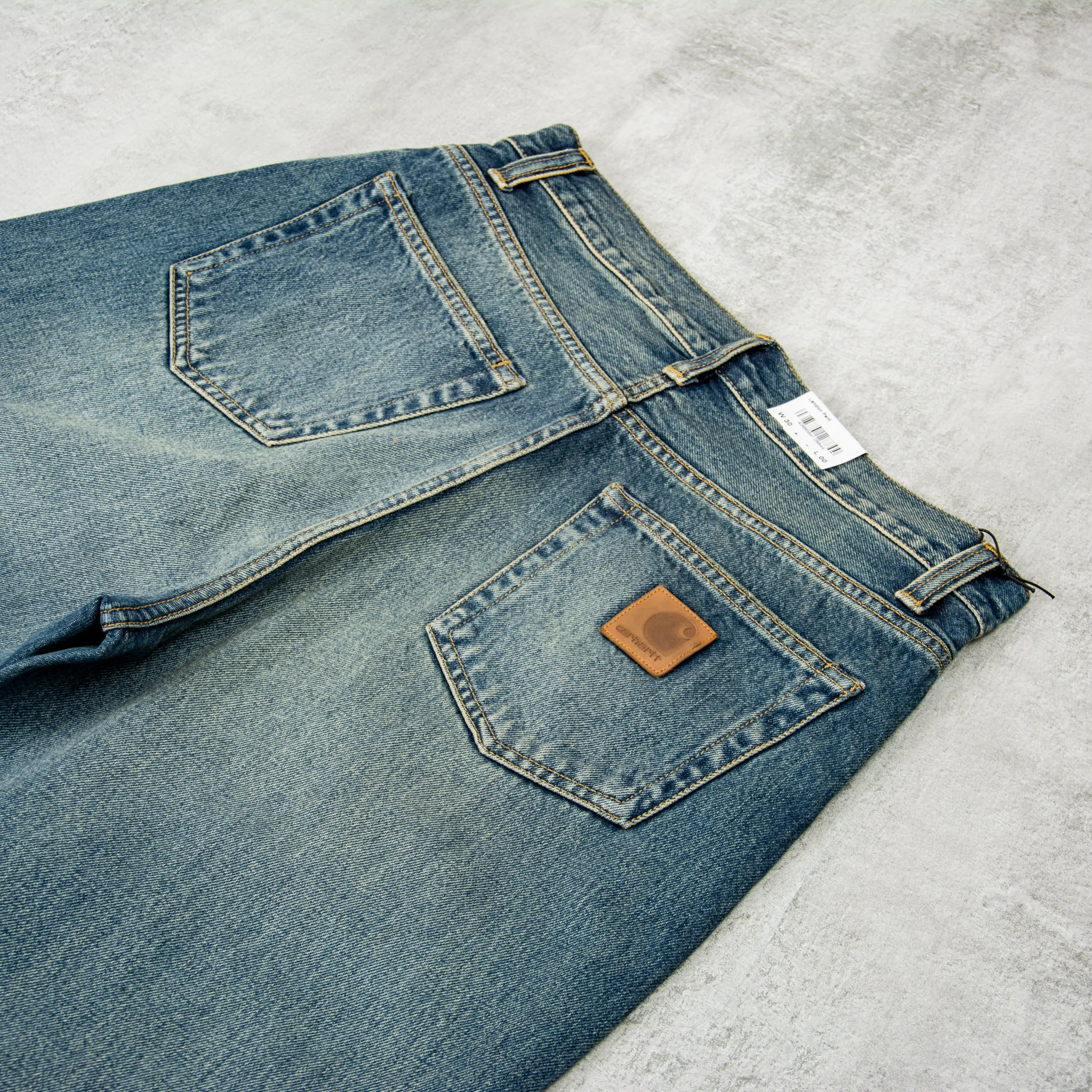 Carhartt WIP Landon Pant - Blue Worn Wash