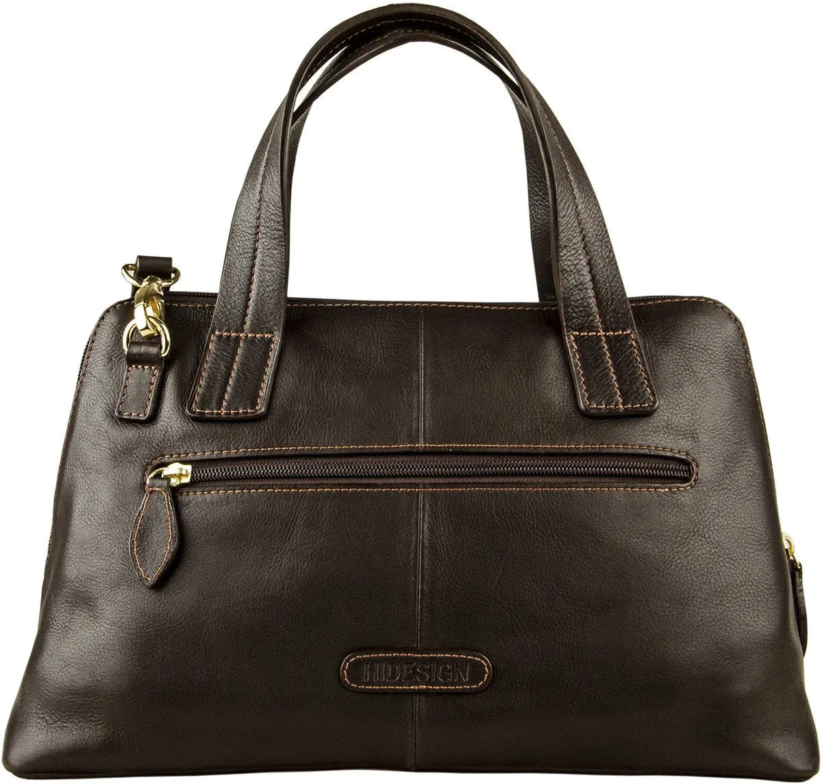 Cerys Medium Leather Satchel With Shoulder Strap