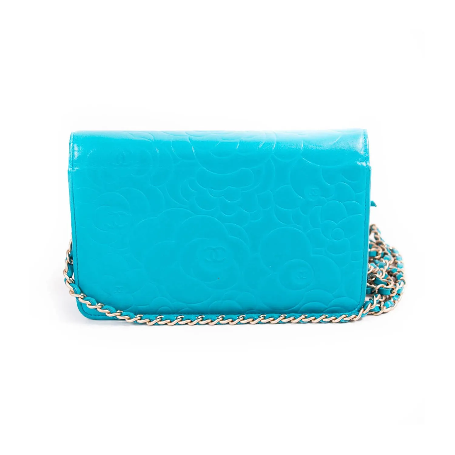 Chanel Camelia Wallet on Chain