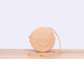 CIRCLE CROSS BODY BAG (NATURAL)