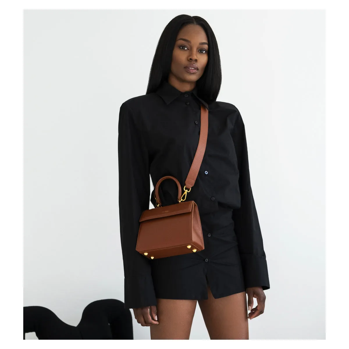 Cognac Elizabeth Bag