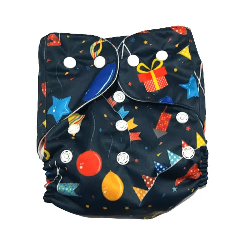 Combo of 3 Reusable Diapers - Option D