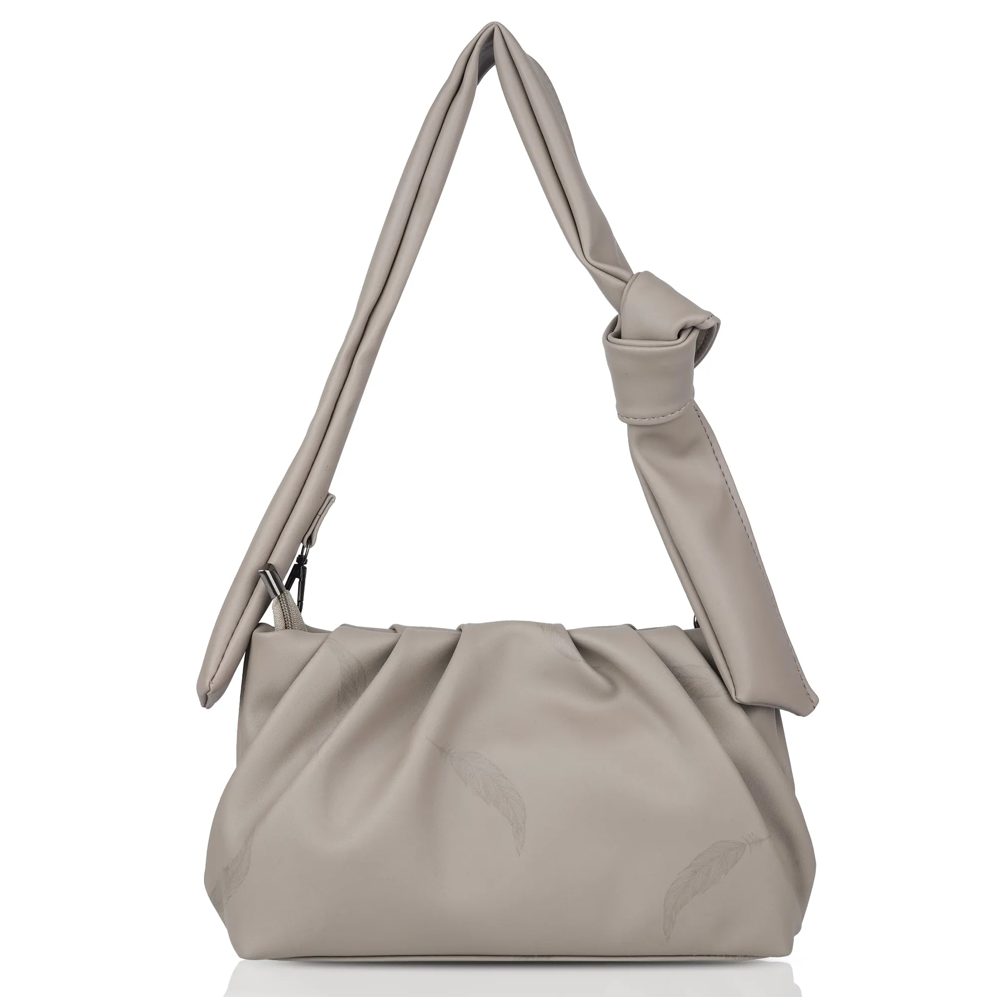 Corba Knot Style Sling Bag Cream