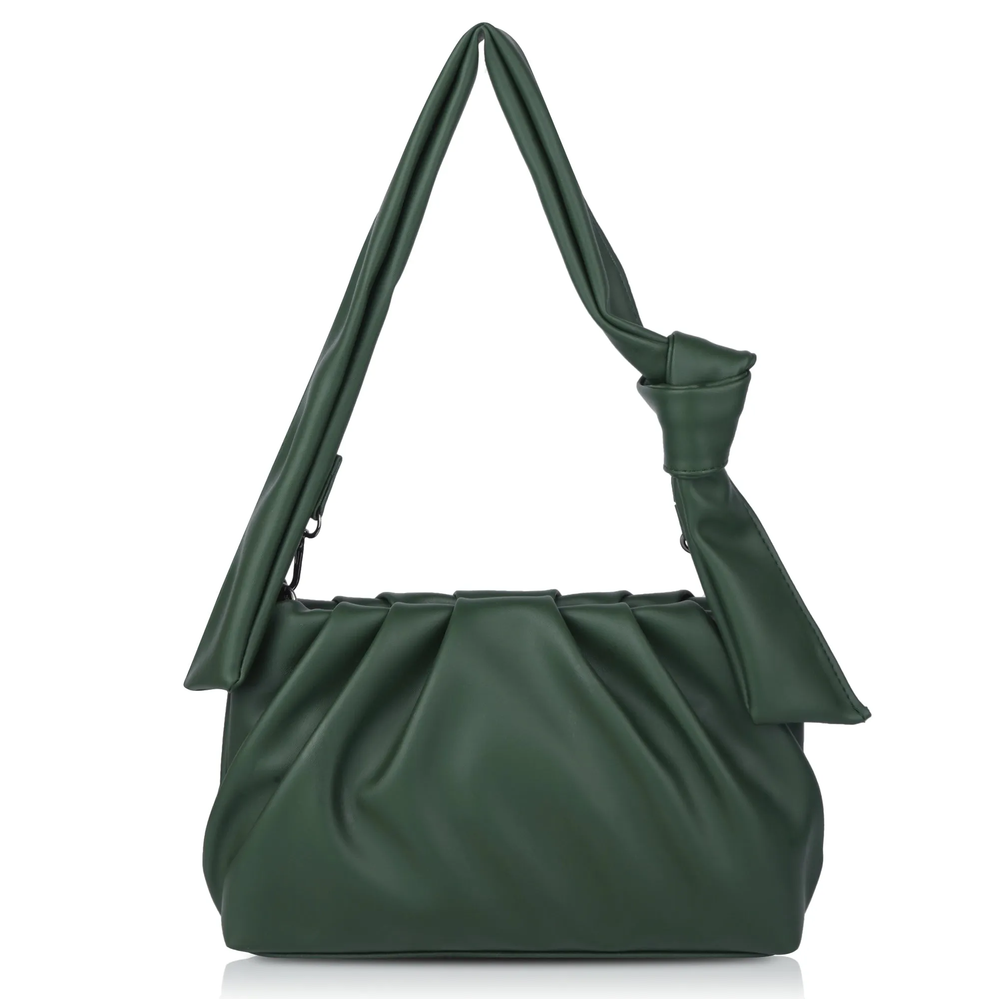 Corba Knot Style Sling Bag Green