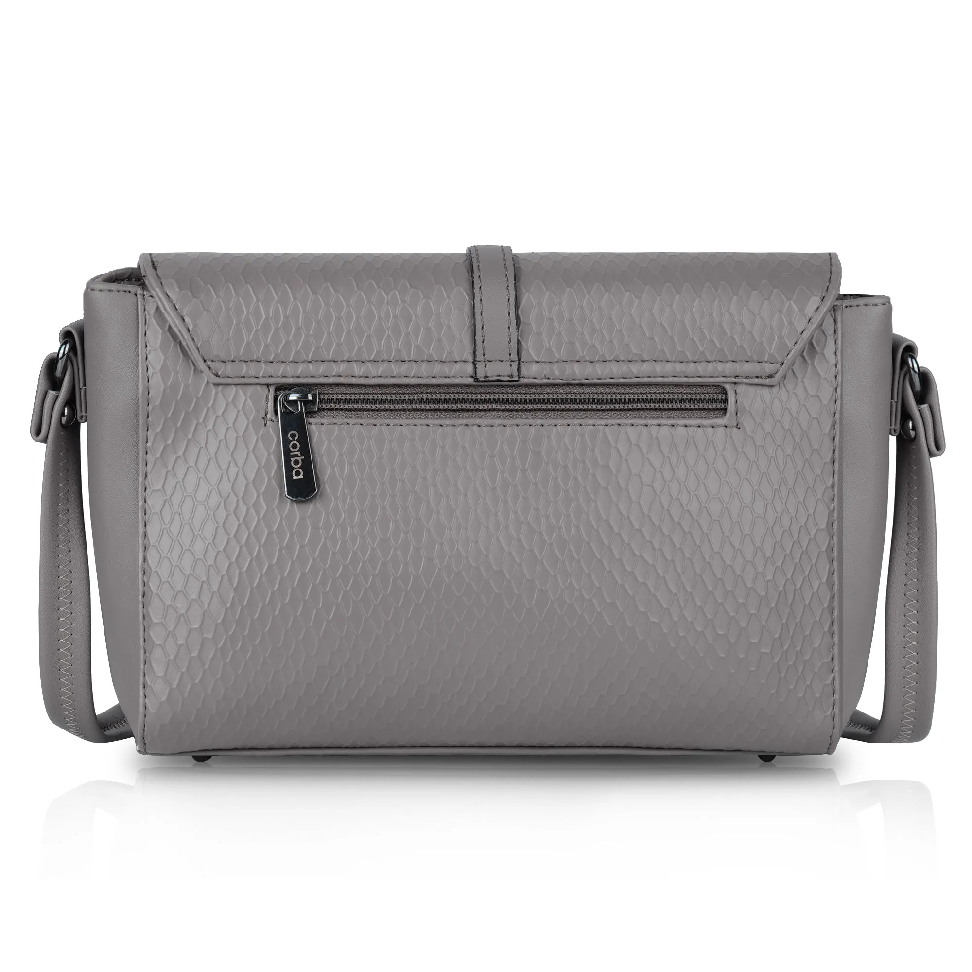 Corba Stylish Sling Bag Blue Grey