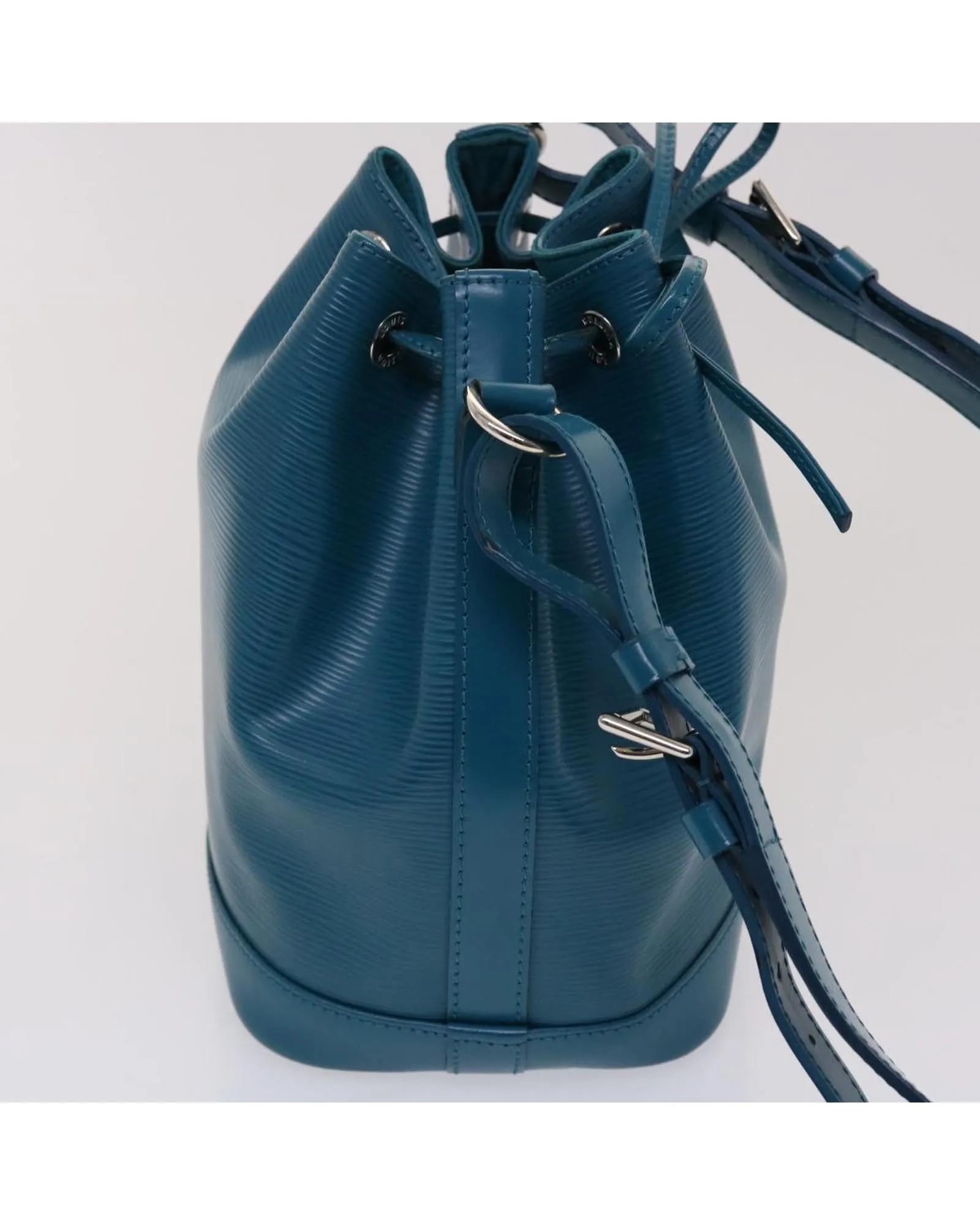 Cyan Epi Leather Shoulder Bag with Dust Bag - Authentic