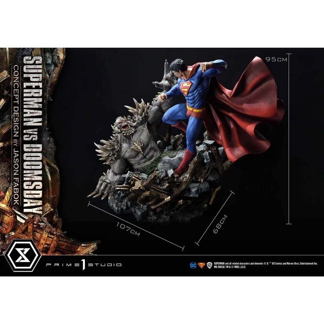 DC Comics Superman Vs Doomsday 1/3rd Scale (Bonus Version) Statue by Prime 1 Studios