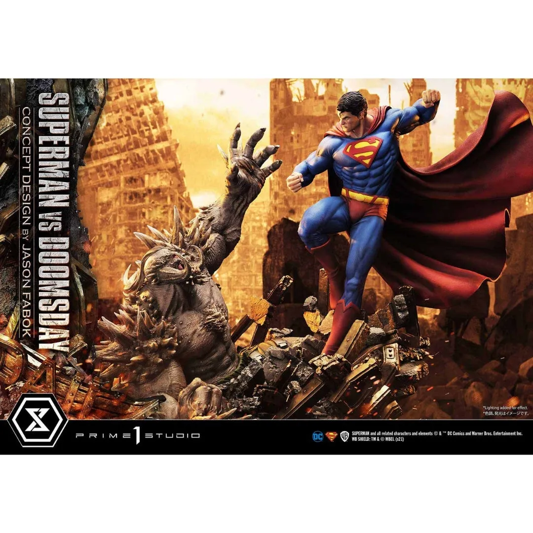 DC Comics Superman Vs Doomsday 1/3rd Scale (Bonus Version) Statue by Prime 1 Studios