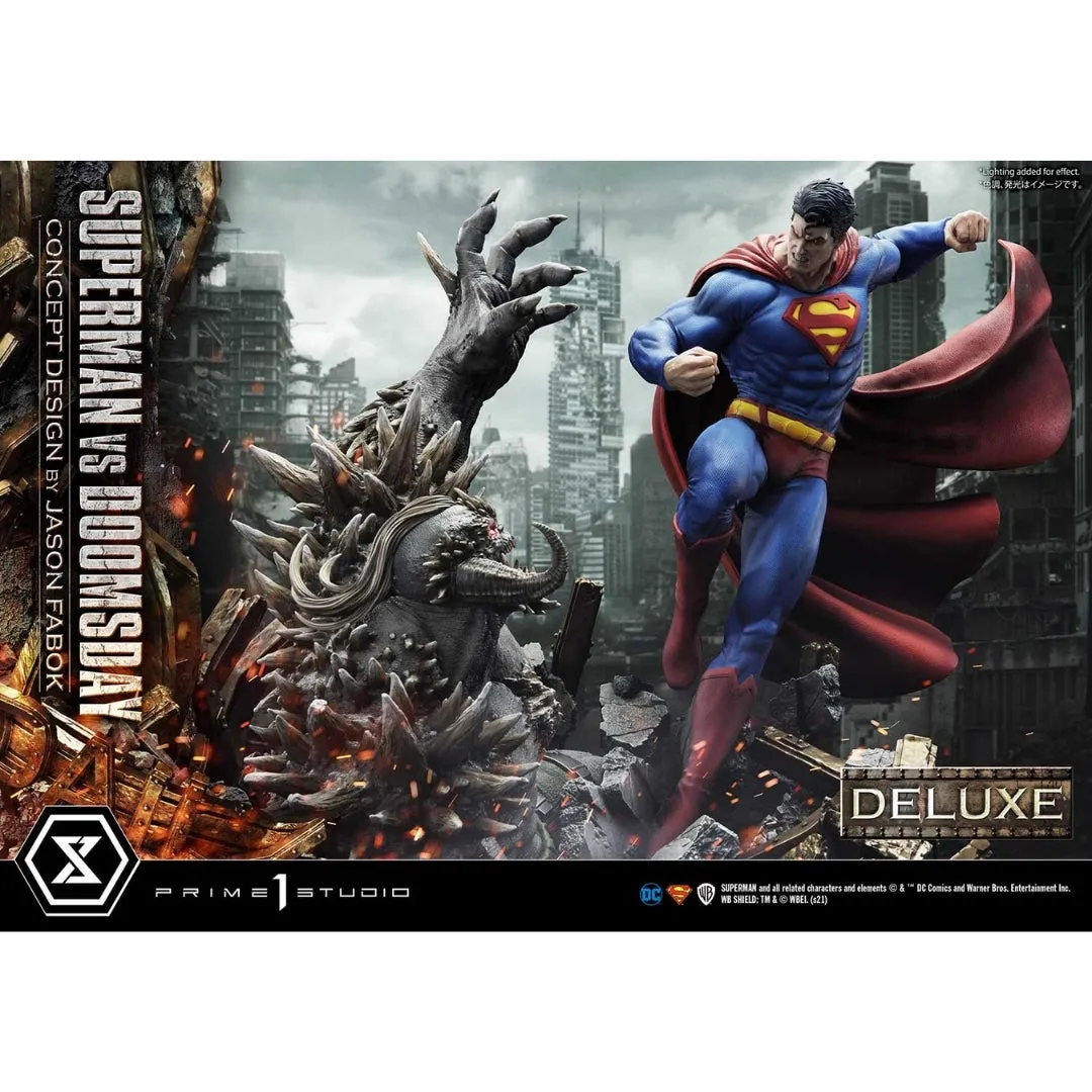 DC Comics Superman Vs Doomsday 1/3rd Scale (Bonus Version) Statue by Prime 1 Studios