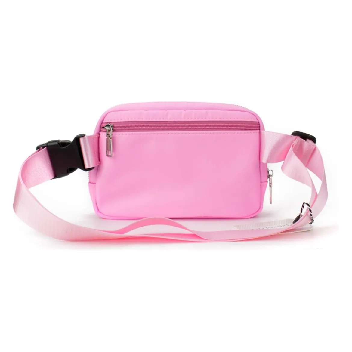 Dixie Nylon Belt/Crossbody Bag - Sweet Pink