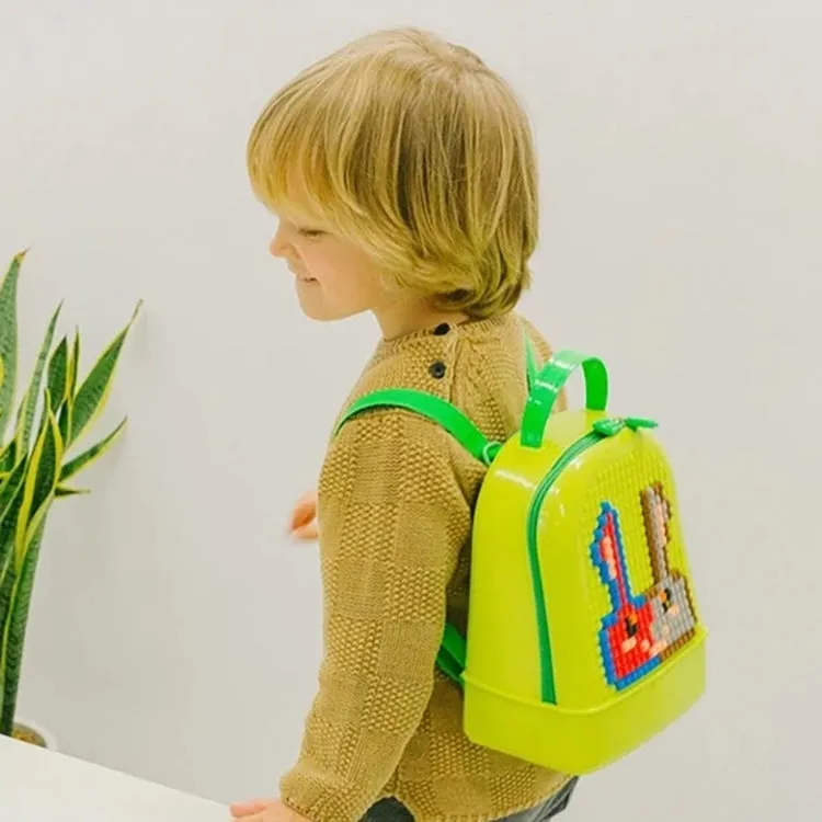 DIY Bricks Backpack | Pink