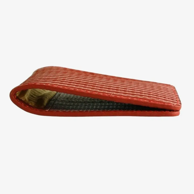 Double Cardholder Made Of  British Reclaimed Firehose /Parachute Silk