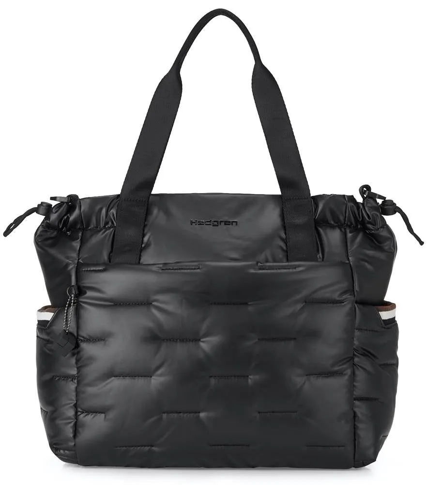 Hedgren Puffer Quilted Tote Bag, Model HCOCN03, Spacious and Durable