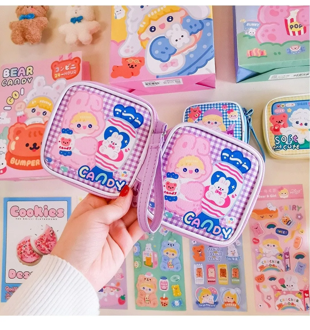 Kawaii Charger Carrying Case