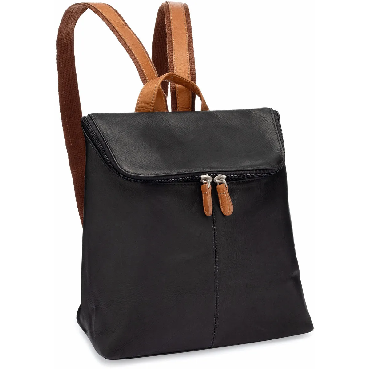 LeDonne Leather Accent Women's Backpack