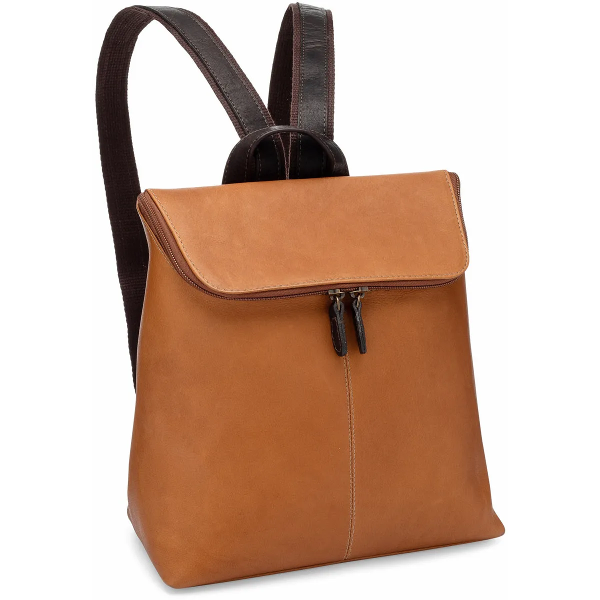 LeDonne Leather Accent Women's Backpack