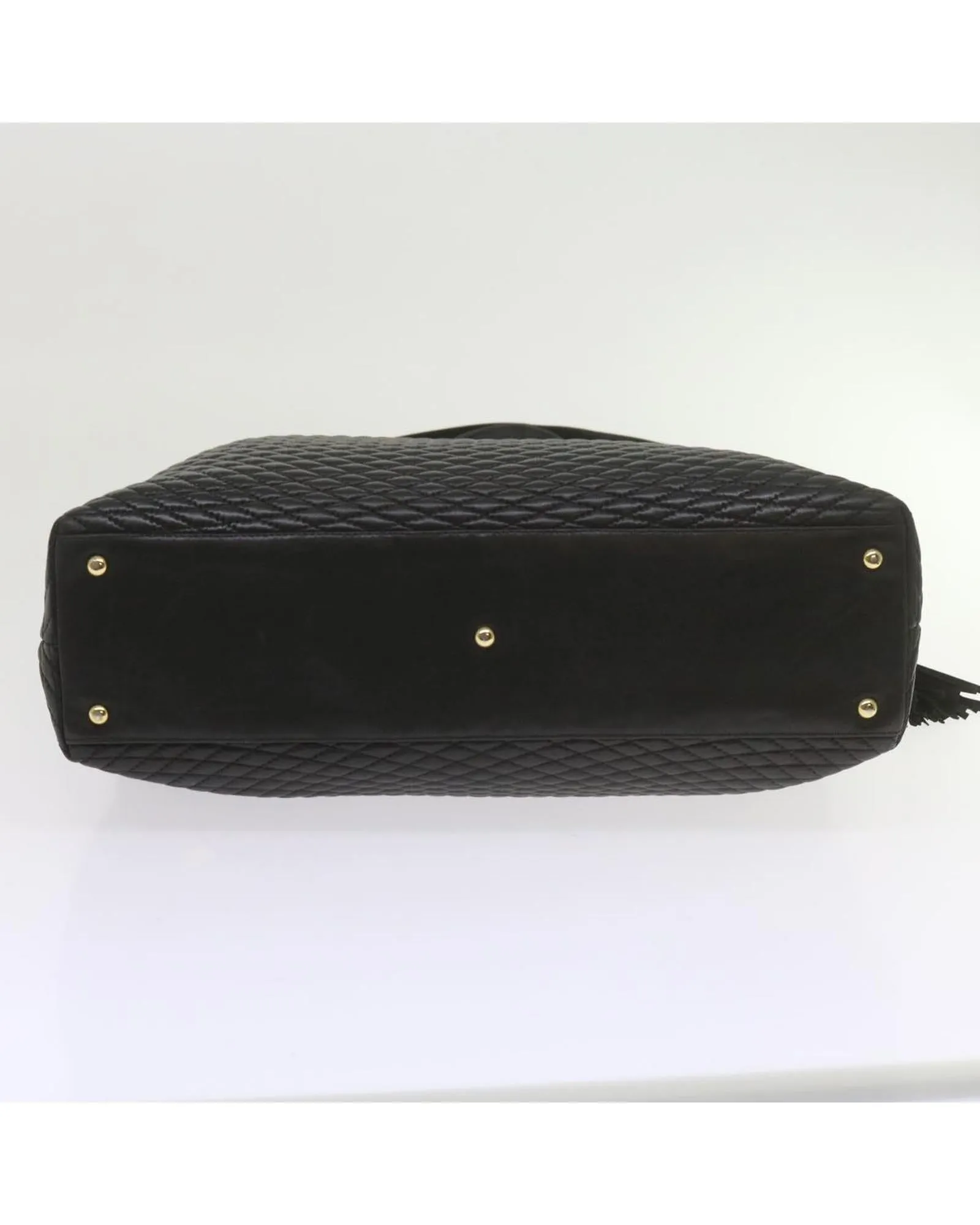 Matelasse Leather Shoulder Bag