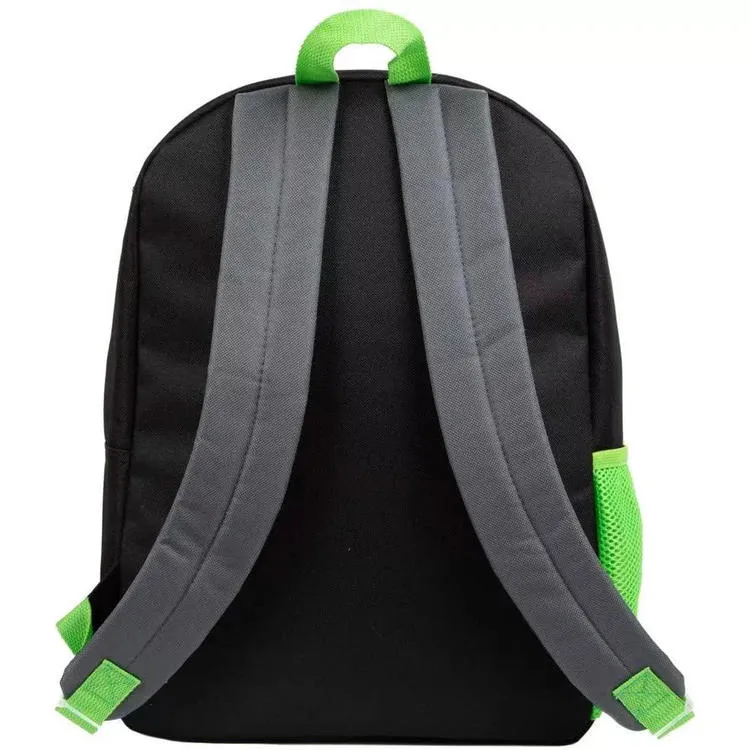 MINECRAFT CREEPER BACKPACK WITH LUNCH TOTE - Backpacks