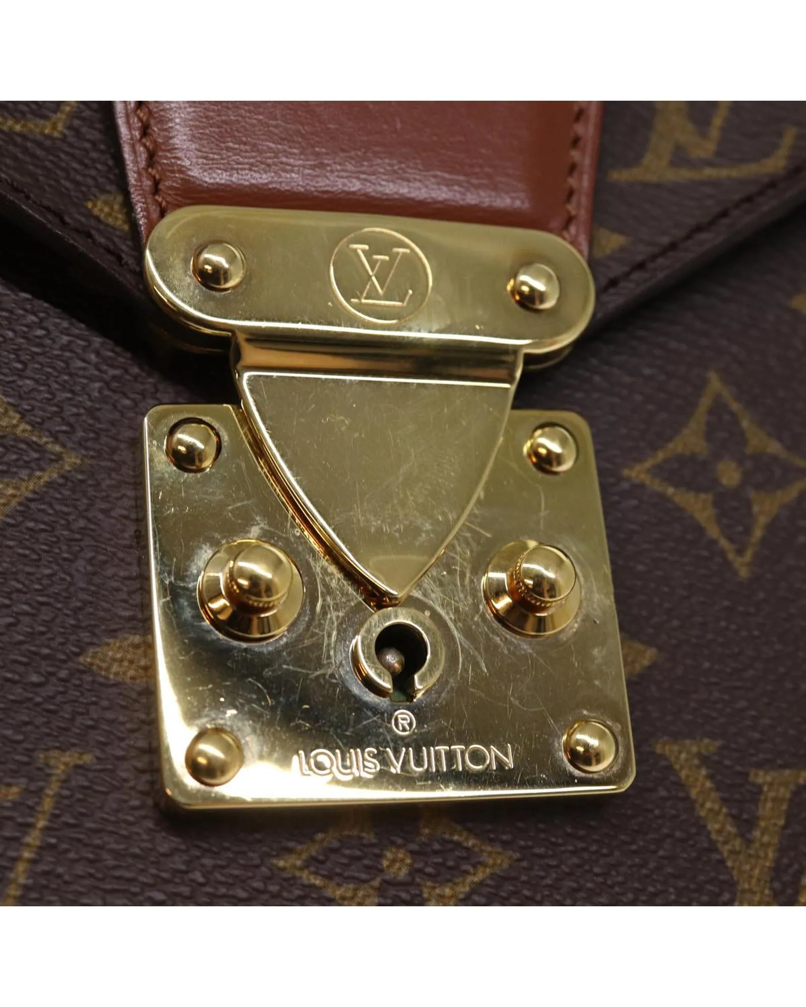 Monogram Business Bag with Key Accessory and French Craftsmanship