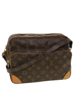 Monogram Shoulder Bag with Dust Bag and Serial No