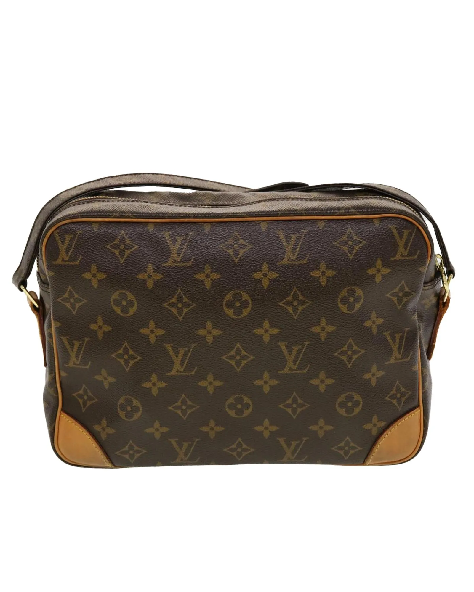 Monogram Shoulder Bag with Dust Bag and Serial No