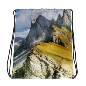 Mountain Peaks Drawstring bag