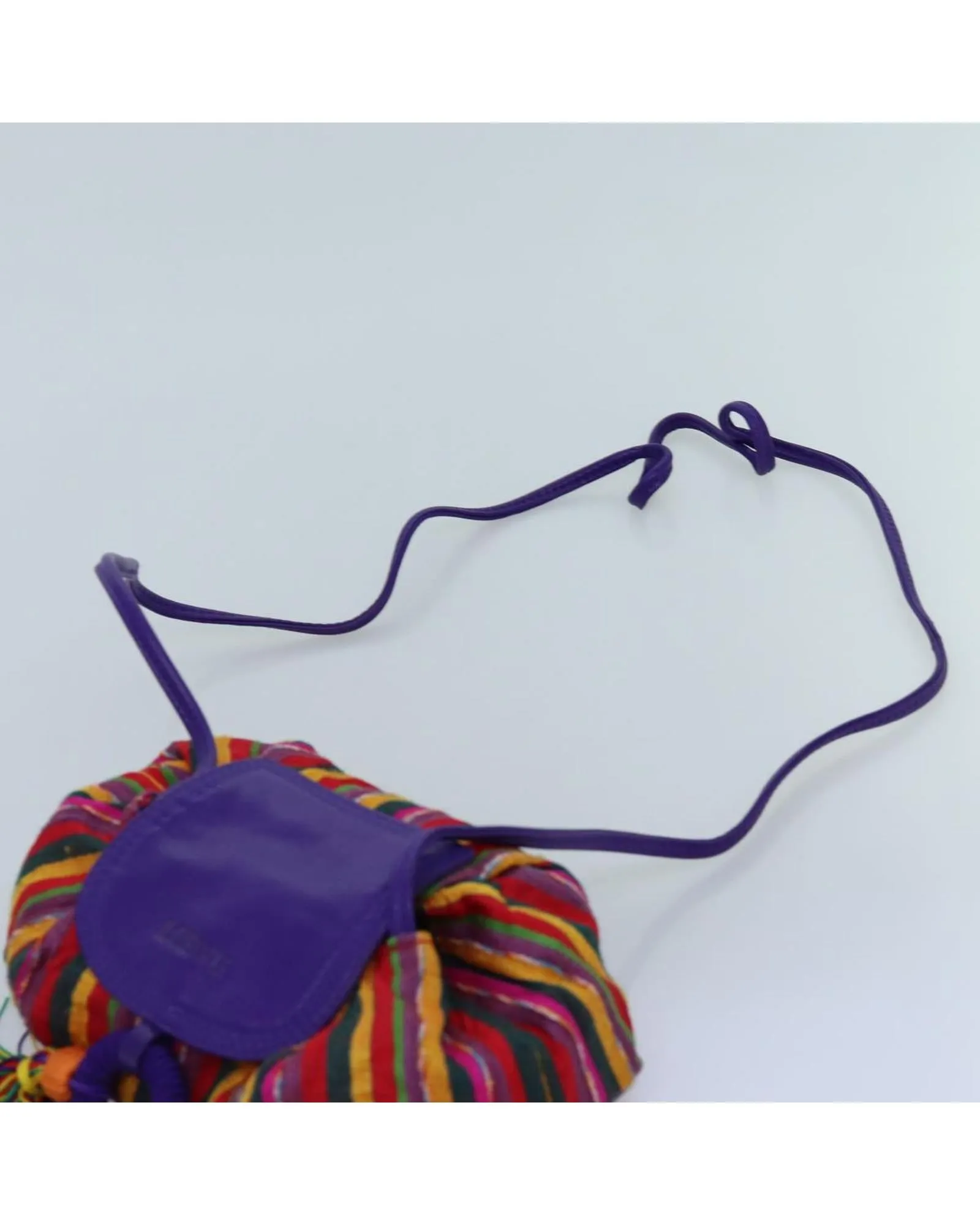 Multicolor Cotton Shoulder Bag - Authentic LOEWE