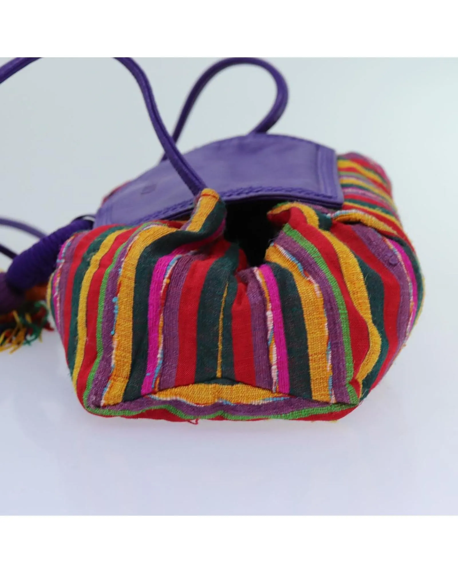 Multicolor Cotton Shoulder Bag - Authentic LOEWE