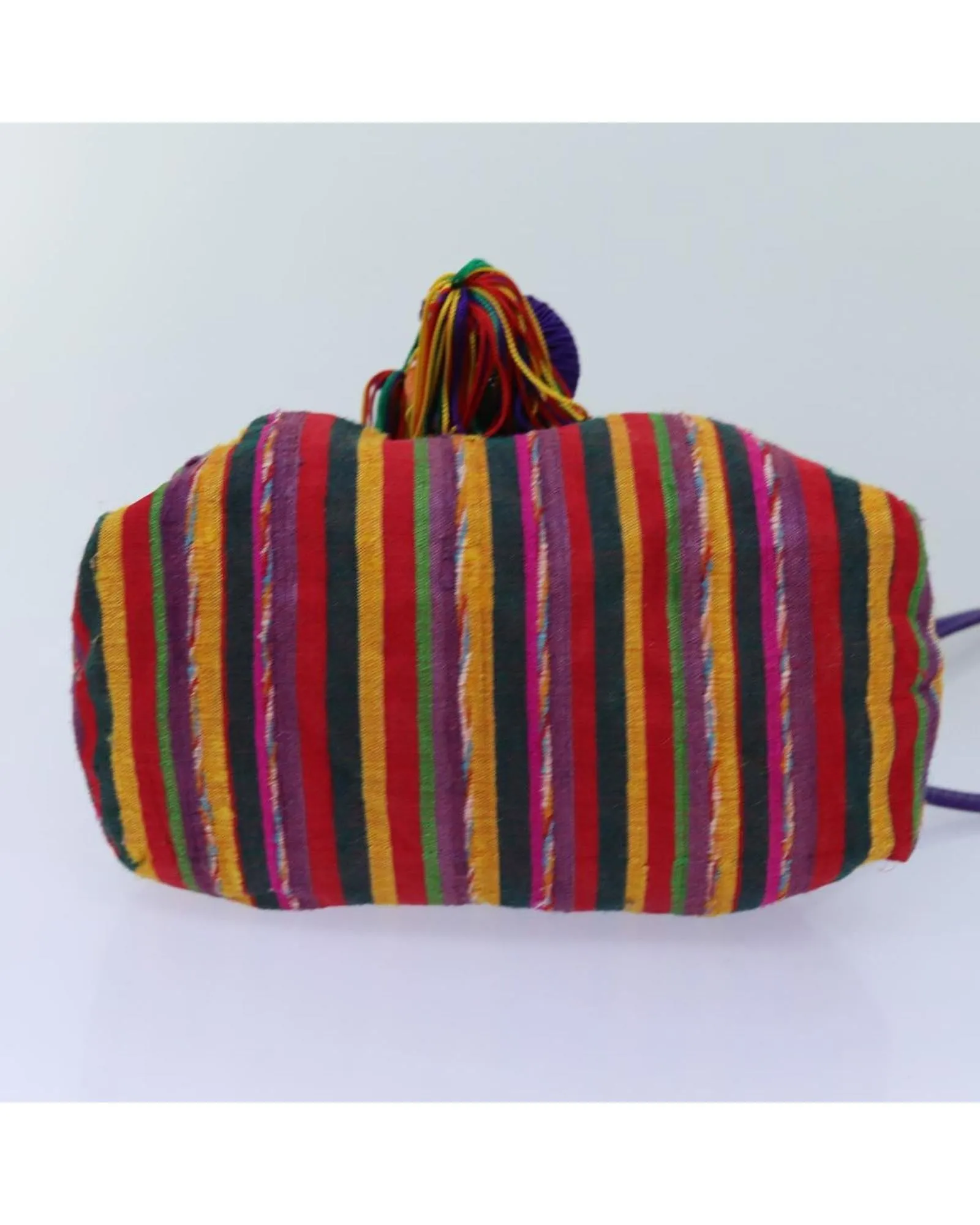 Multicolor Cotton Shoulder Bag - Authentic LOEWE