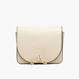 Nikki Williams - Overlander Ivory leather Crossbody