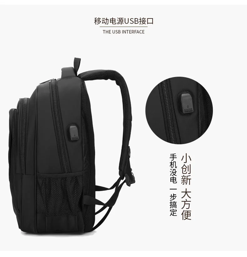 Outdoor Black Sport Swagger Bag Polyamides and Nylon Backpack for Travel or Business