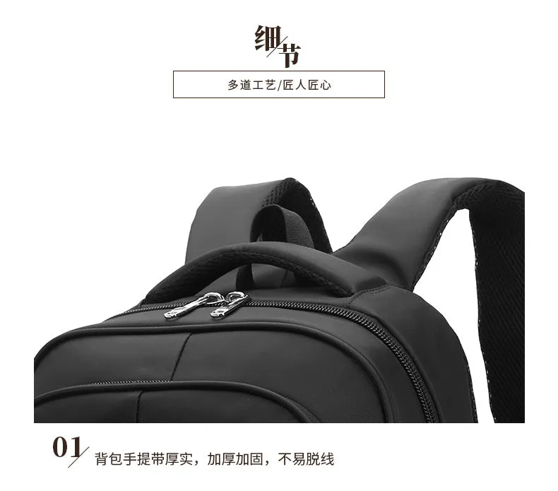 Outdoor Black Sport Swagger Bag Polyamides and Nylon Backpack for Travel or Business