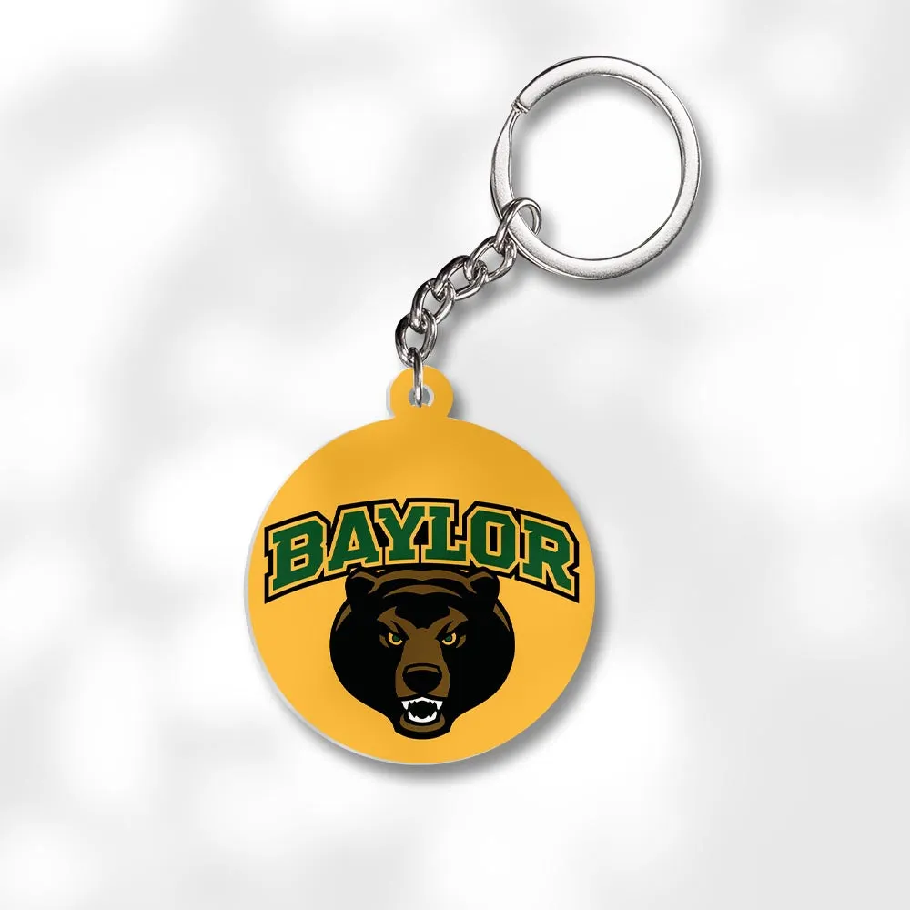 Pack 3 Baylor University Keychains