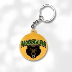 Pack 3 Baylor University Keychains