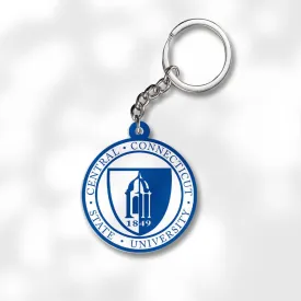 Pack 3 Central Connecticut State University Keychains