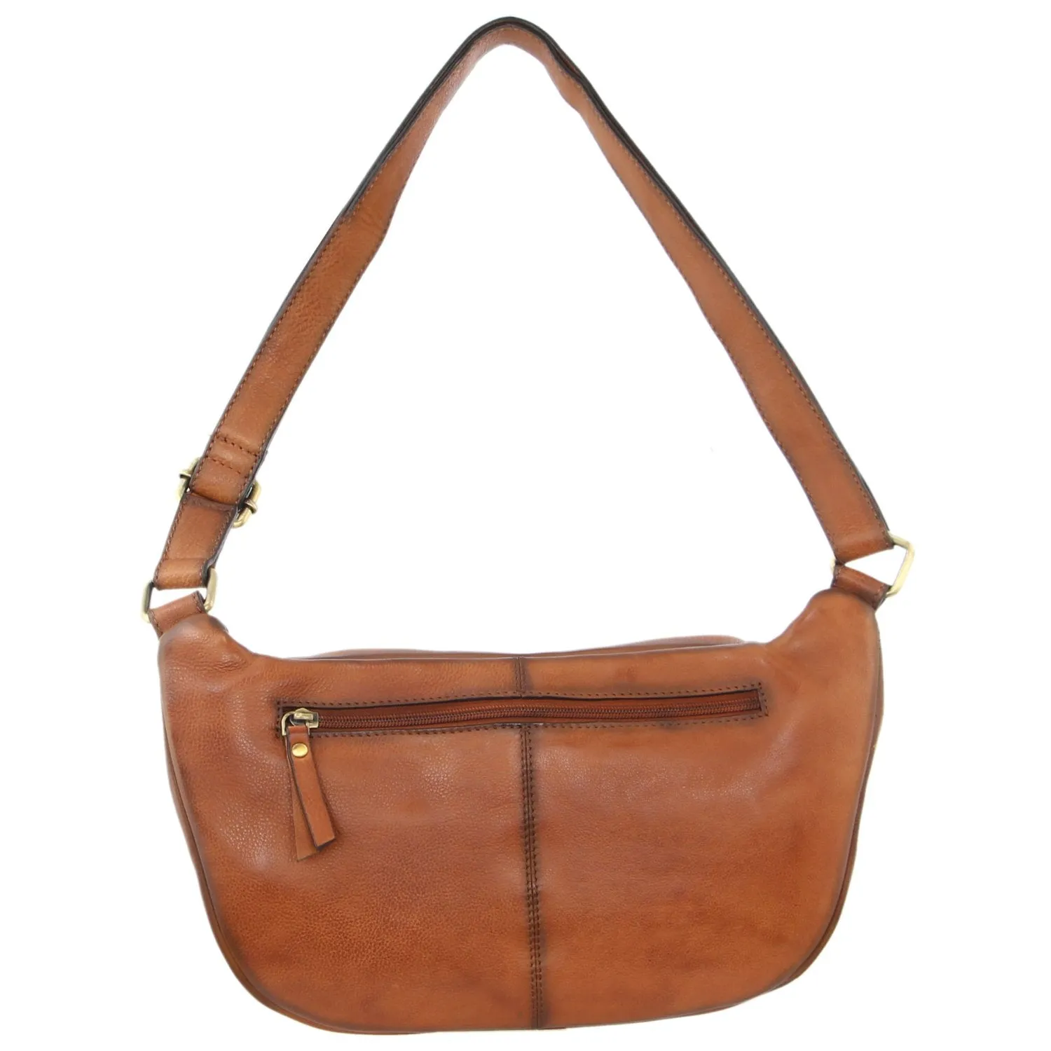 Pierre Cardin Burnished Leather Sling Bag PC3455 COG