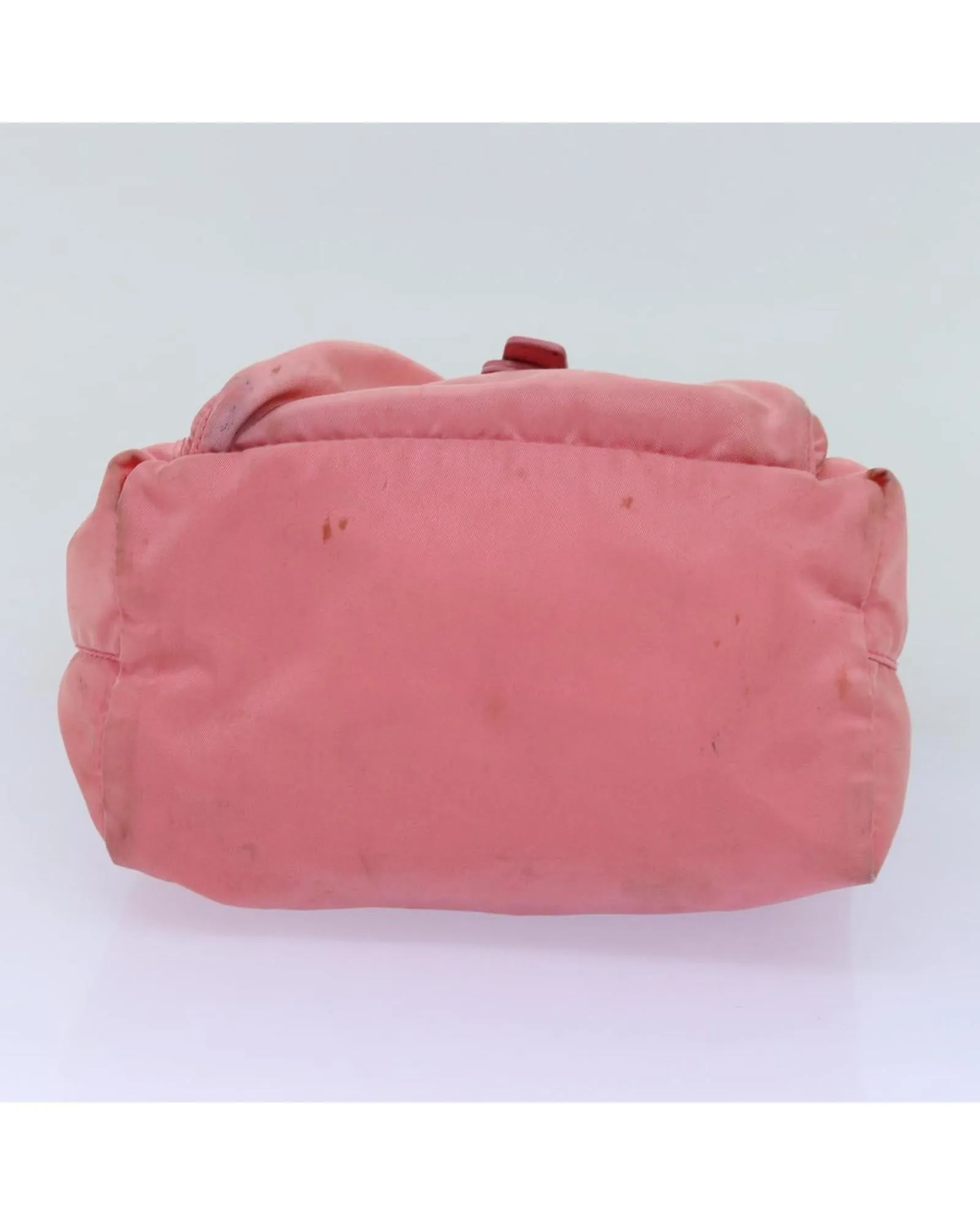 Pink Nylon Shoulder Bag with Shoulder Strap - Italian Made