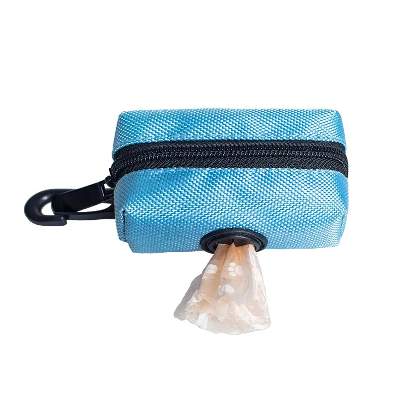 Portable Dog Poop Waste Bag Dispenser Pouch Pet Puppy Cat Pick Up Poop Bag holder Outdoor Pets Supplies Garbage Bags Organizer