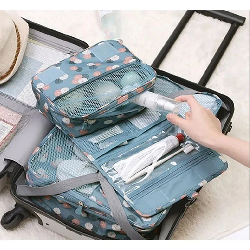 Portable Travel Bag Organizer Cosmetic Bag Cloth Underwear Toiletry Bag Organizer Suitcase Makeup Organizer Storage Bag